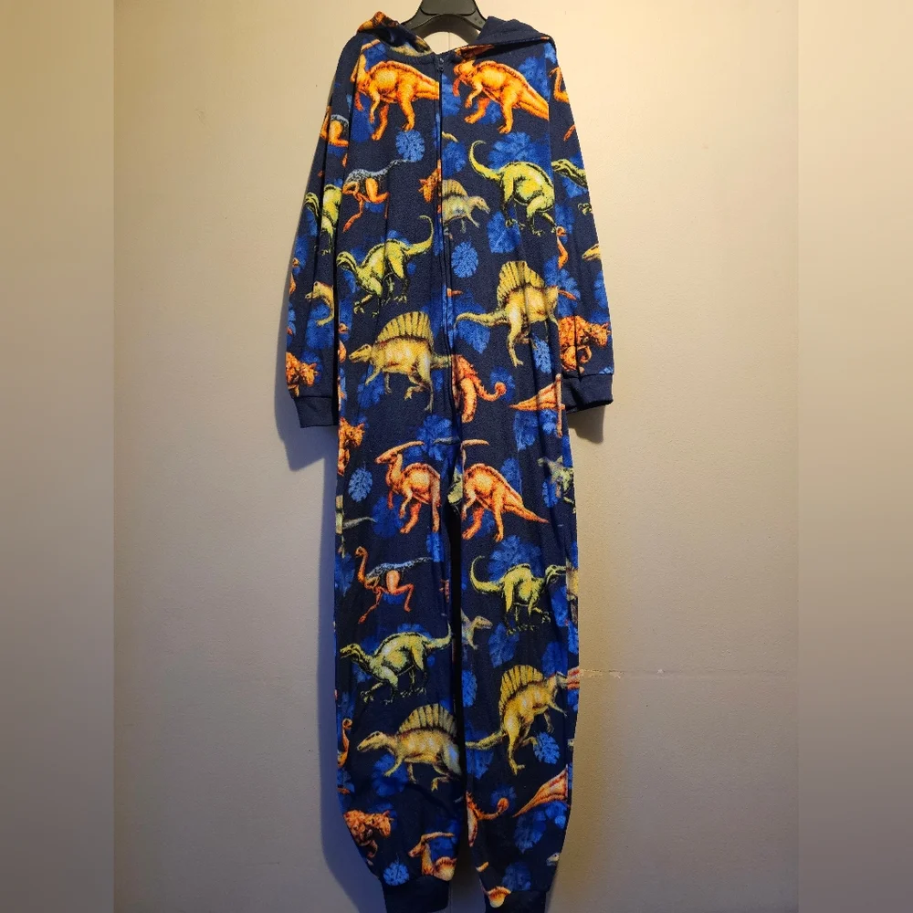 Place Kids Dinosaur Pajama Set - Blue and Orange
